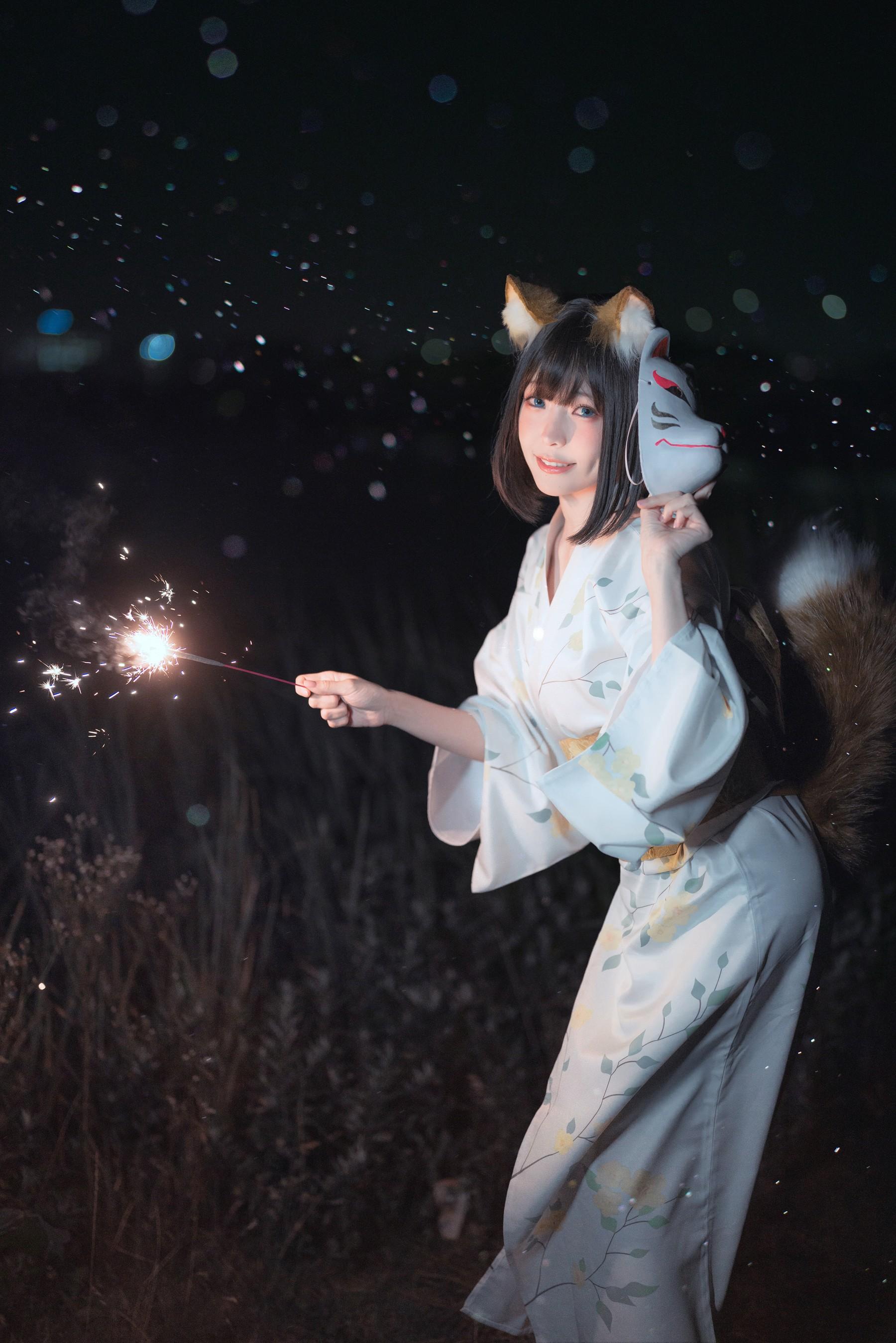 ElyEE子 – NO.115 2023.July C-Dongitsune ~Yukata 浴衣狐 [27P]-秀吧